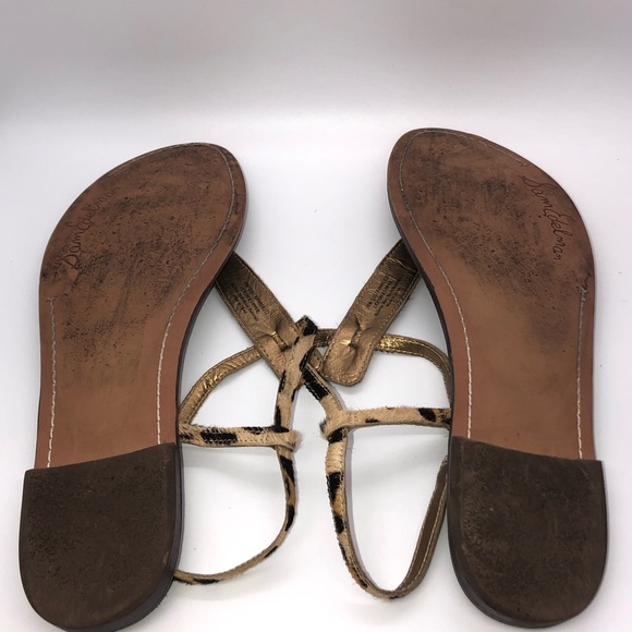 Sold!Sam Edelman Gigi Leopard-Print Calf Hair Sand - Picture 11 of 14